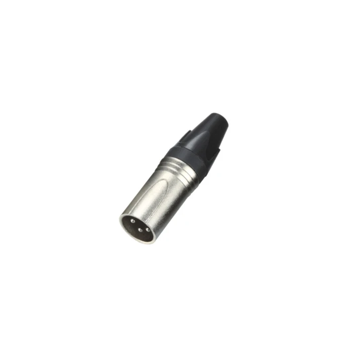 Oem Audio Connector Canon Male 3P Black Neu Type