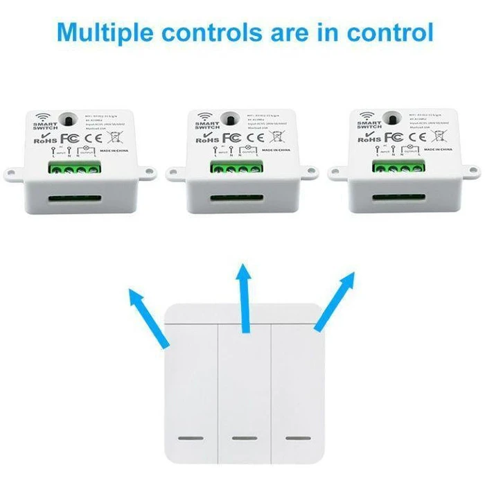 ATC WiFi & RF Smart Switch AC220V 433MHz (ATC-AC220V)