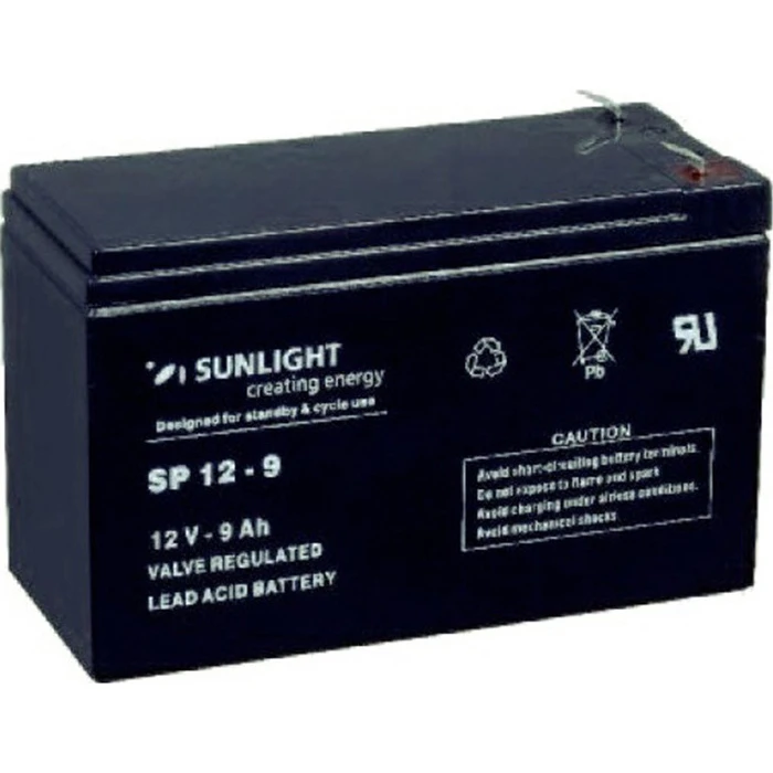 UPS Battery Sunlight Lead Acid 12V 9Ah