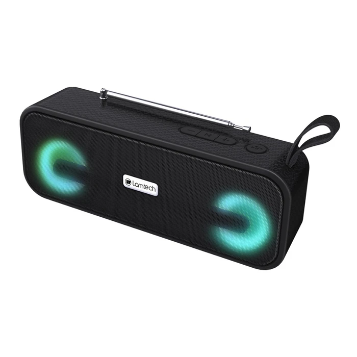 Portable Speaker LAMTECH BT FM Radio 10W Black