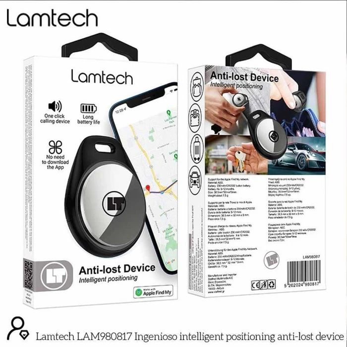LAMTECH Anti-Lost Device Black