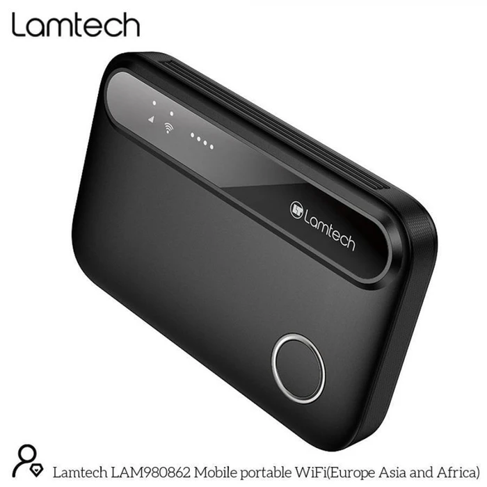Router LAMTECH 4G LTE WiFi 6 Portable Black