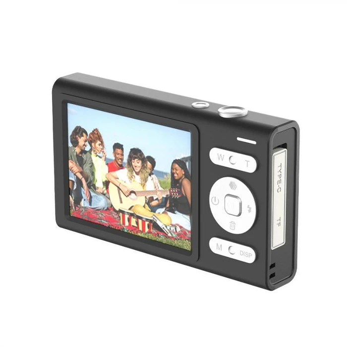 LAMTECH Digital Camera 48MP Slim Black