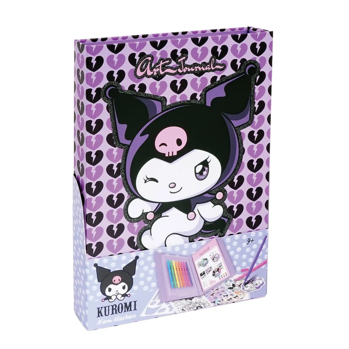 AS HappiHobbi Sanrio Kuromi Art Journal - Neon Μαρκαδόροι
