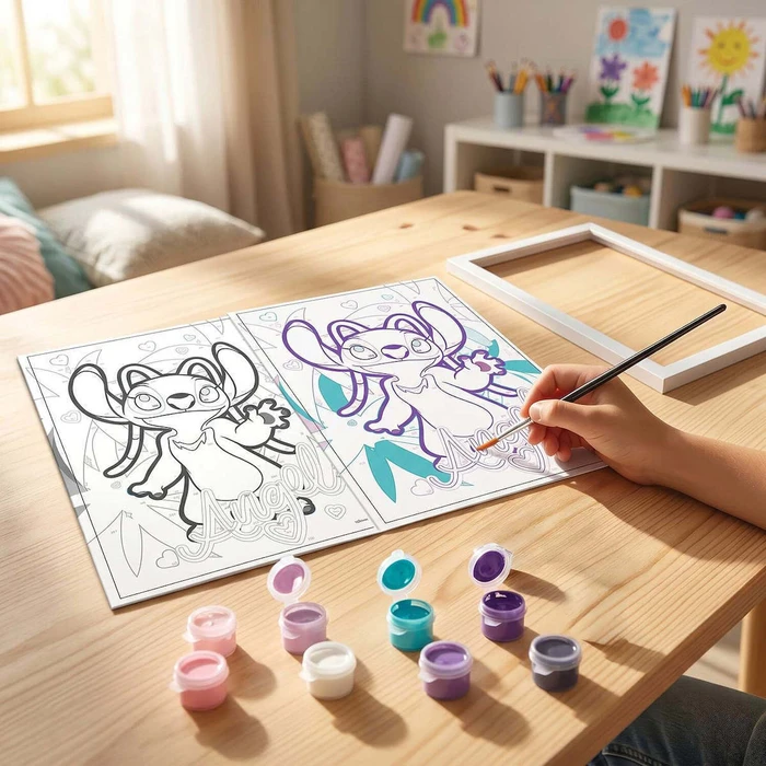 AS HappiHobbi Disney Angel - Paint By Numbers κιτ ζωγραφικής