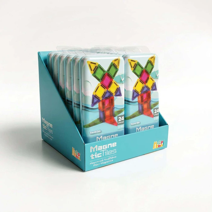 AS HappiHobbi: Magne TicTiles - Travel Set (Μαγνητικά Παζλ Ταξιδιού)