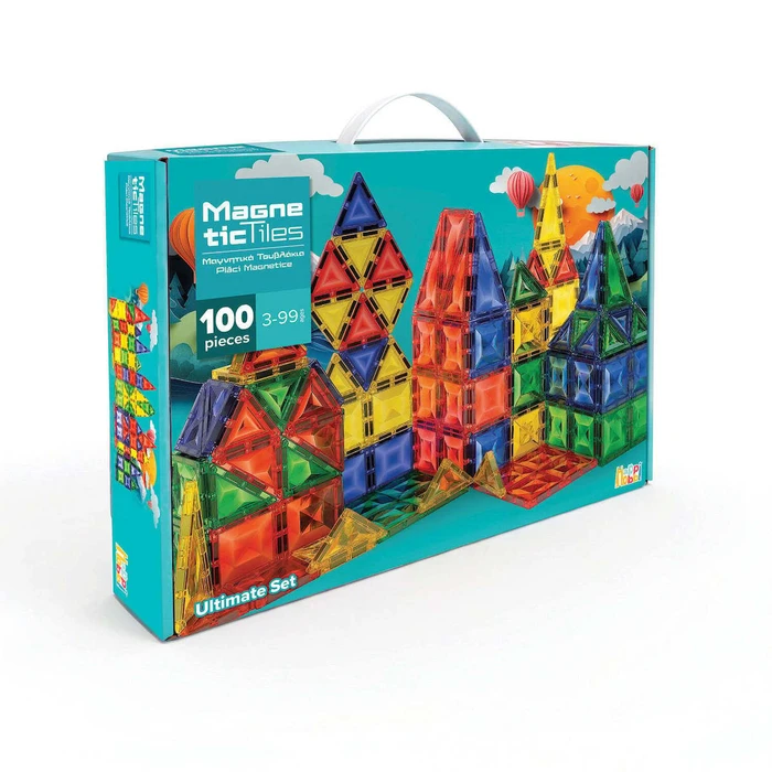 AS HappiHobbi: Magne TicTiles - Ultimate Set 100 τεμάχια