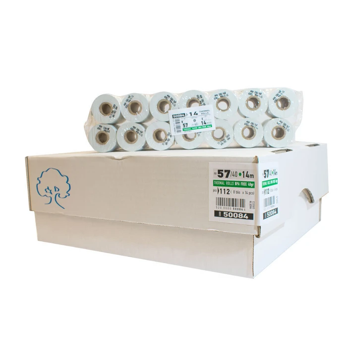 Χαρτοταινία Θερμική 57x40mm Ρολό 15 Μέτρα (5005740) (ARL5005740)