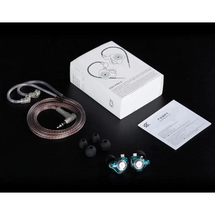 KZ Ακουστικά In Ear Monitor EDX Pro Black No Mic
