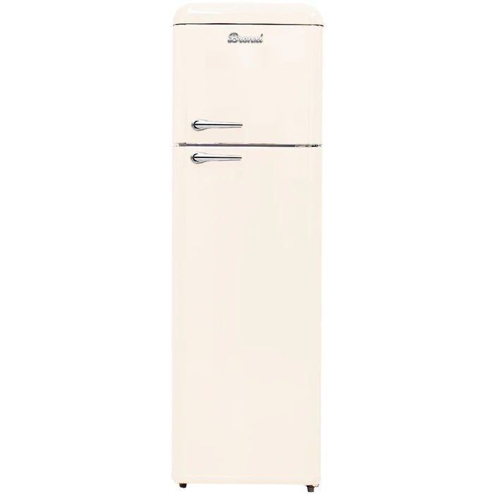 Bronxi Ρετρό Δίπορτο Ψυγείο BX-1790 CR