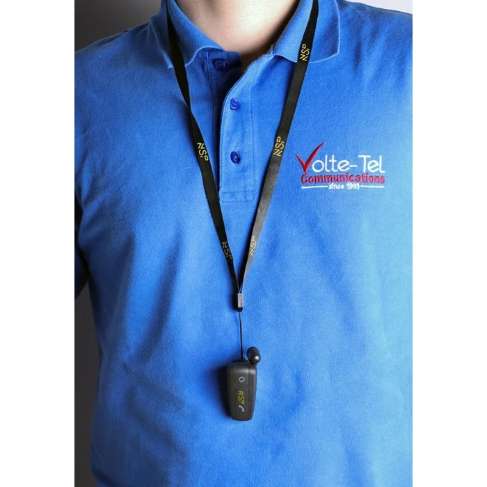 NSP Handsfree Foldable Bluetooth V6 0 with Vibration and Anti Lost Black