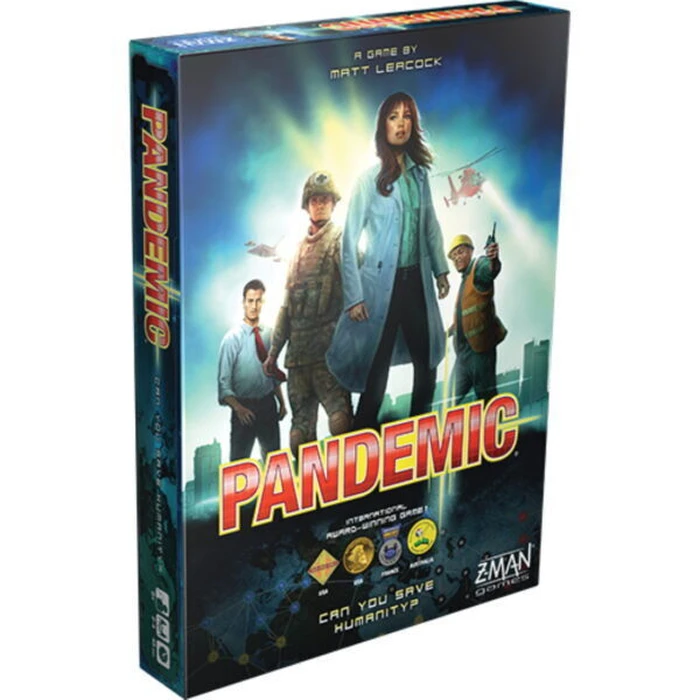 Pandemic Board Game (New Edition) – 2-4 players, Ages 8+, Kaissa (KA111816)