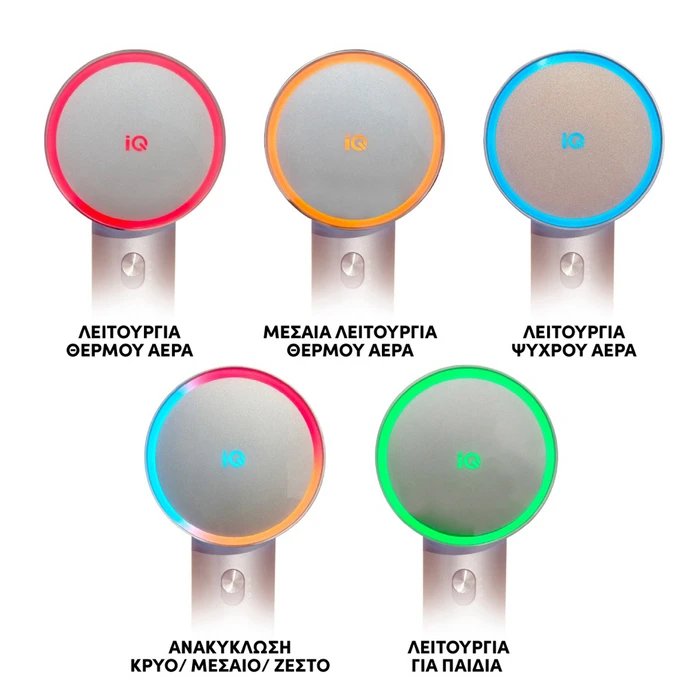 IQ Σεσουάρ Ionic Aura Sense HD 1285 1600W