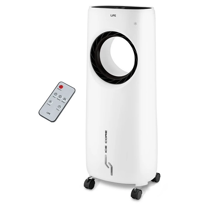 LiFE Air Cooler ICE CORE with Remote Control 80W