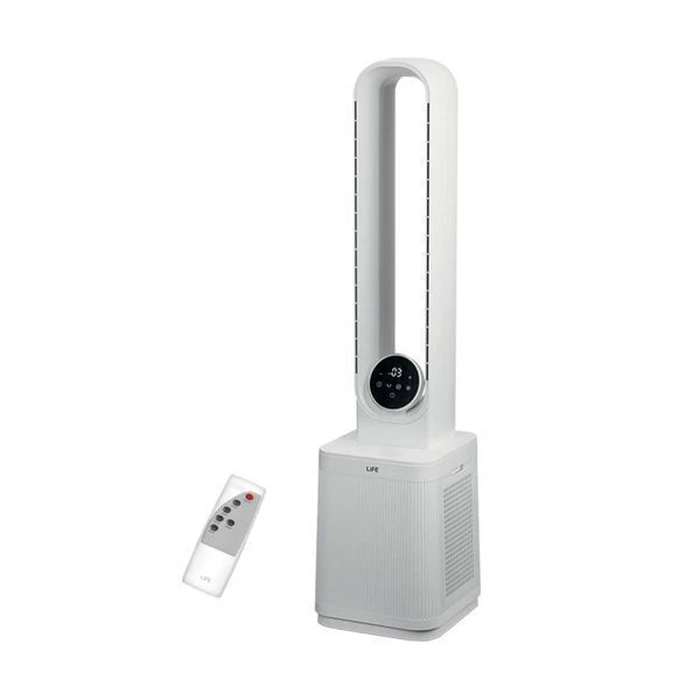 LiFE Bladeless Tower Fan AQUILO 42 65W with Remote Control