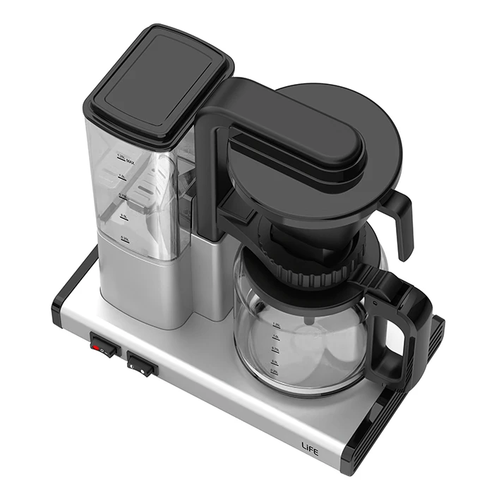 Filter Coffee Maker LiFE SYMBOL S Silver Matt Series 1.25L 1400W