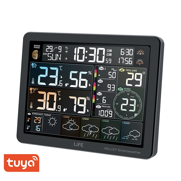 LiFE Smartweather Tuya Wi-Fi Weather Station