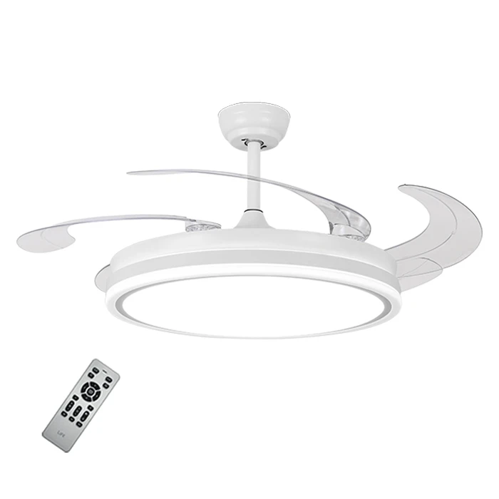 LiFE VERANO Ceiling Fan DC 42 Foldable Blades LED Light Remote Control 30W