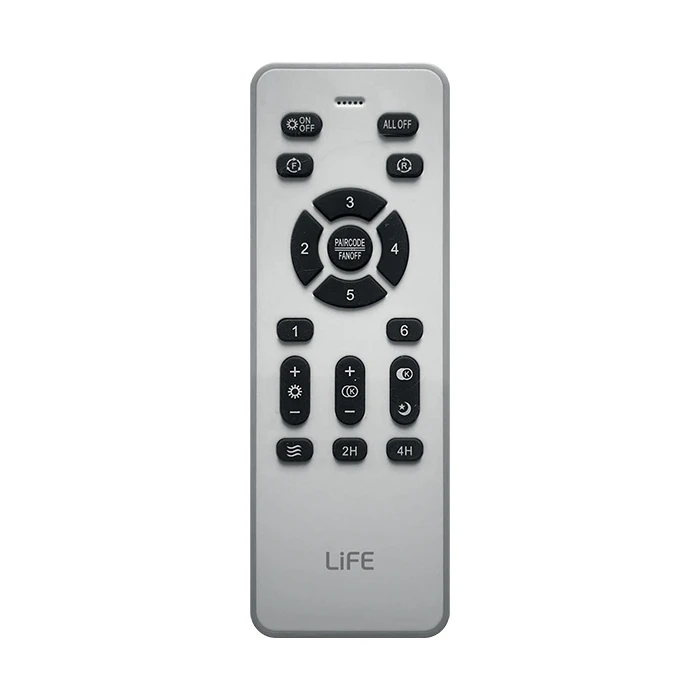 LiFE VERANO Ceiling Fan DC 42 Foldable Blades LED Light Remote Control 30W