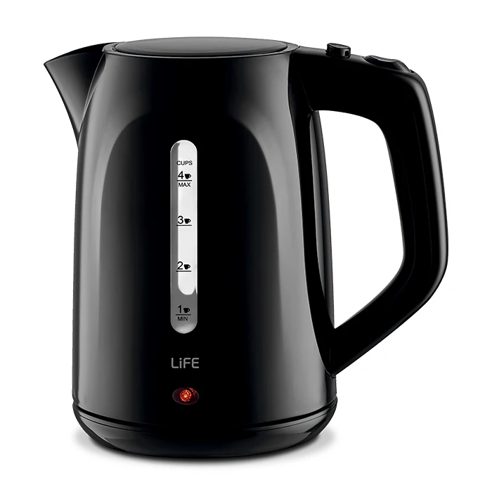 LiFE Βραστήρας PREMIERE BLACK 1.0L 1100W Μαύρο
