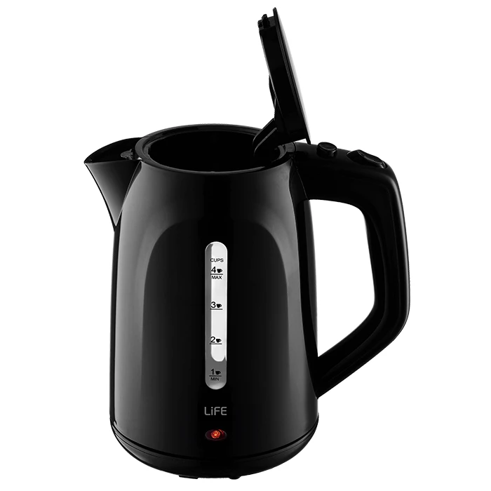 LiFE Βραστήρας PREMIERE BLACK 1.0L 1100W Μαύρο