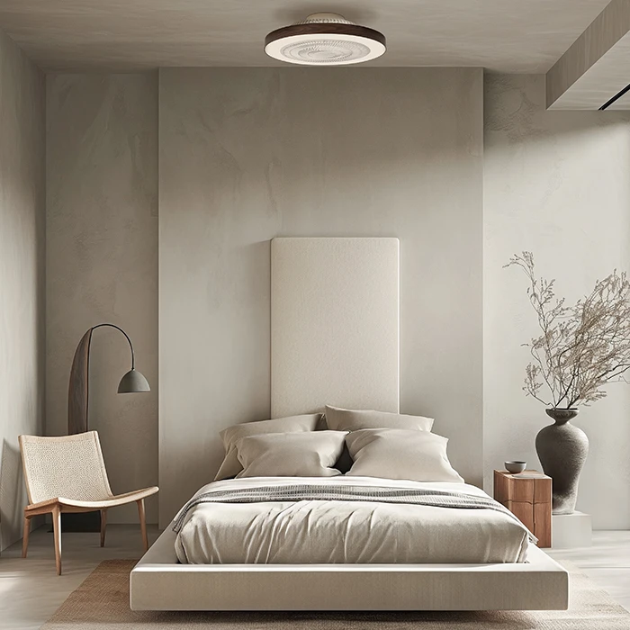 LiFE Ceiling Fan DC 19 with LED Light and Remote Control 20W LIFE FENG