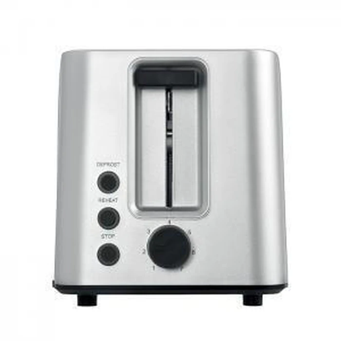 LiFE Toaster CRUNCHY Silver Matt Series 2-Slot 750W