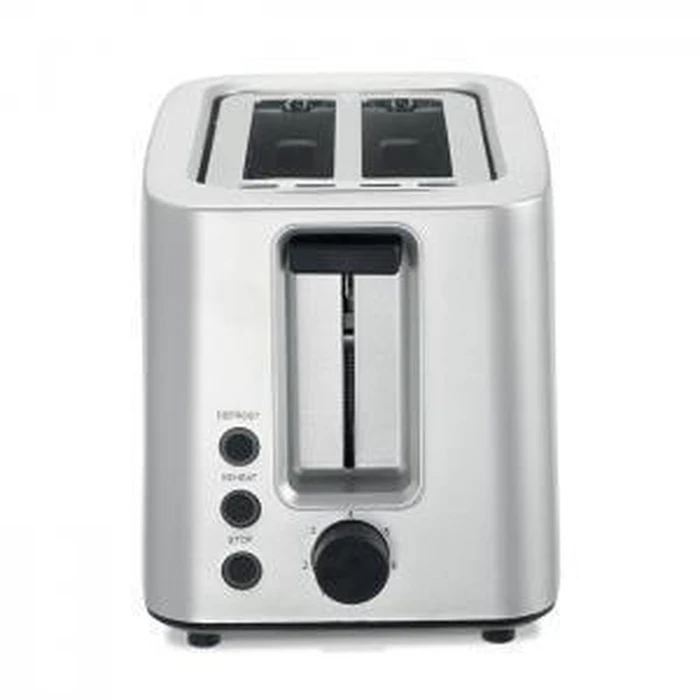 LiFE Toaster CRUNCHY Silver Matt Series 2-Slot 750W
