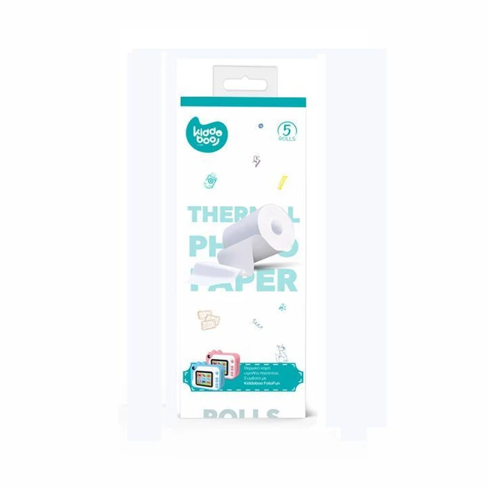 Kiddoboo Thermal Paper Rolls 5pcs for Kiddoboo FotoFun (KBP80ROL)