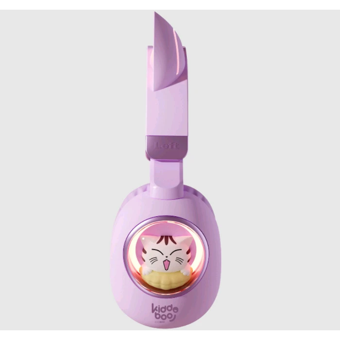 Headphones KIDDOBOO Delulu Bluetooth Lavender