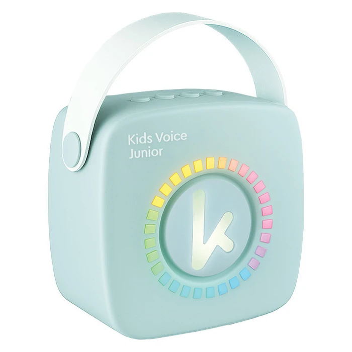 Kiddoboo Portable Karaoke Speaker with Wireless Mic Blue NikoletaTV