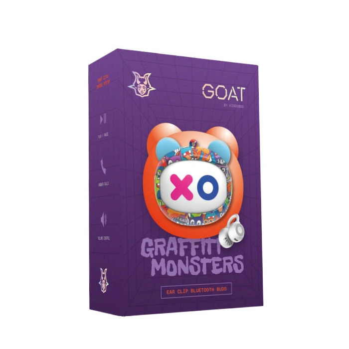 KIDDOBOO GOAT Ακουστικά Grafity Monsters KBG08PNK