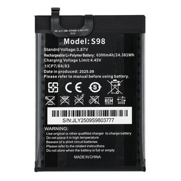 OUKITEL Μπαταρία αντικατάστασης WP32 6300mAh