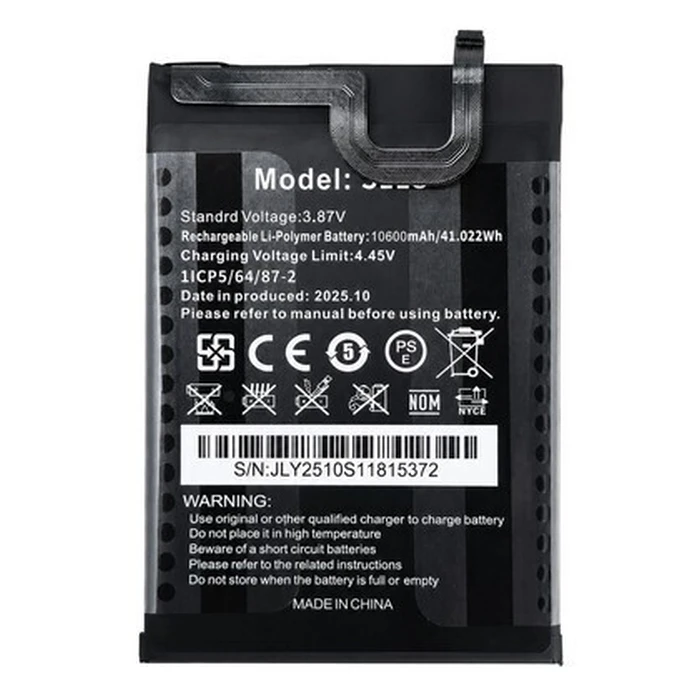 OUKITEL μπαταρία αντικατάστασης 10600mAh για G1