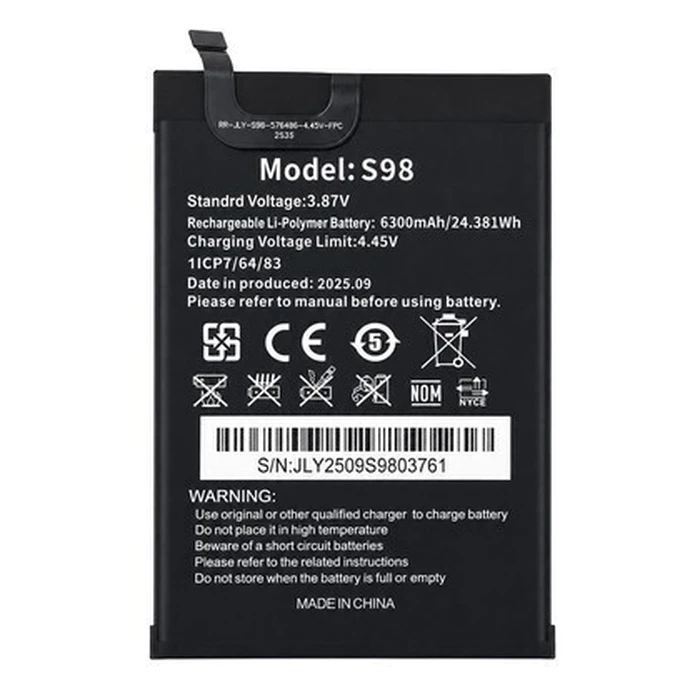 OUKITEL Ανταλλακτική Μπαταρία 6300mAh για G3