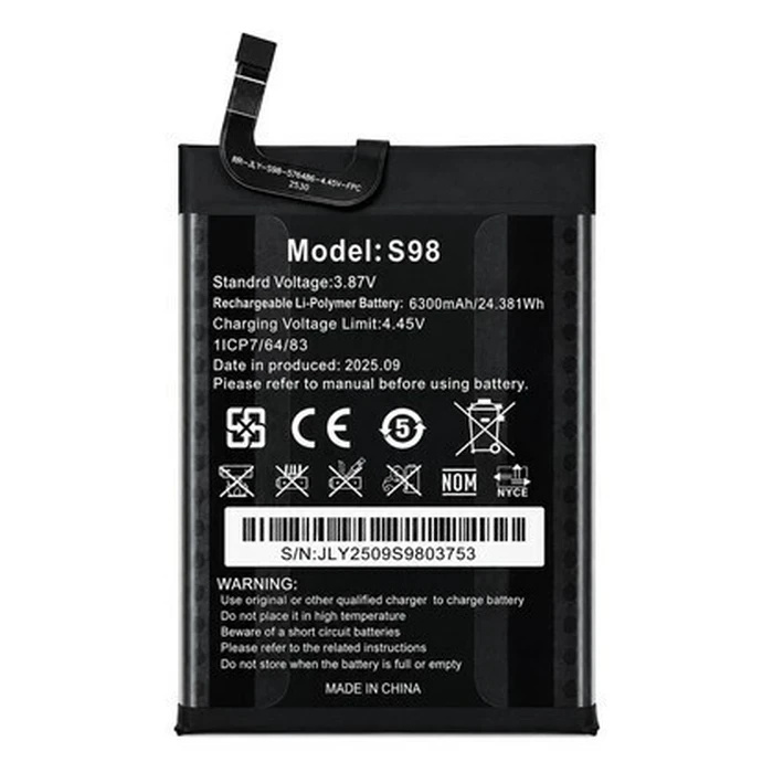 Oukitel Μπαταρία Αντικατάστασης 6300mAh για G5