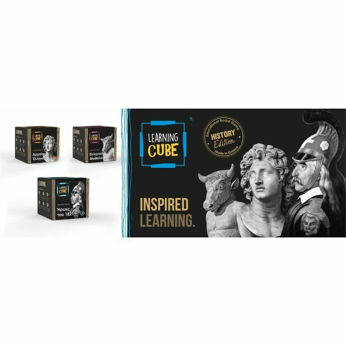K-Toyz Learning Cubes Ήρωες του 1821 History Edition Greek Language LC 03