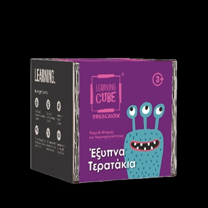 K-Toyz Learning Cubes Τερατάκια Βρες Τις Διαφορές Memo LC-07