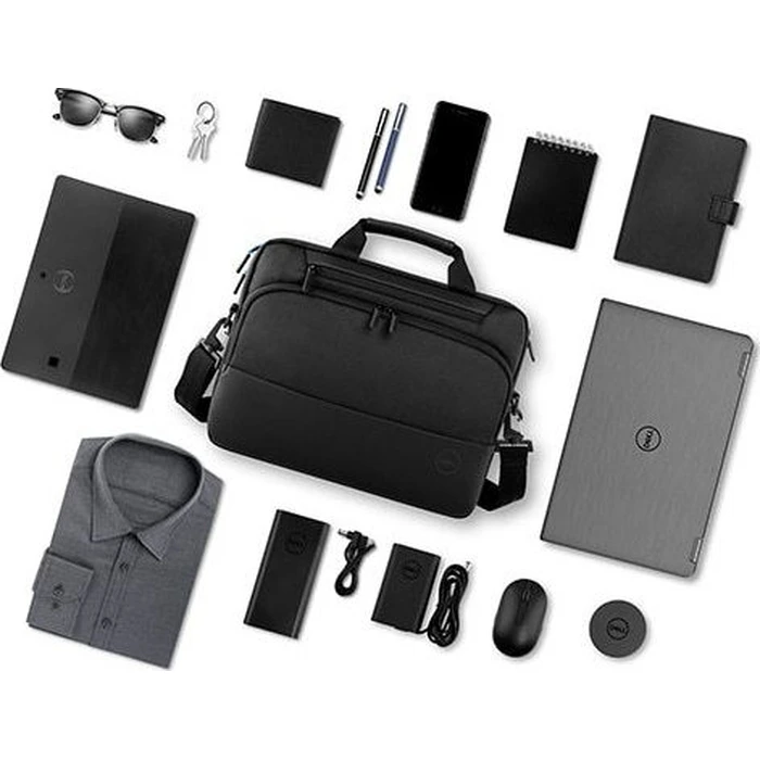 Dell Pro Briefcase Αδιάβροχη Τσάντα Ώμου/Χειρός για Laptop 14" Μαύρο