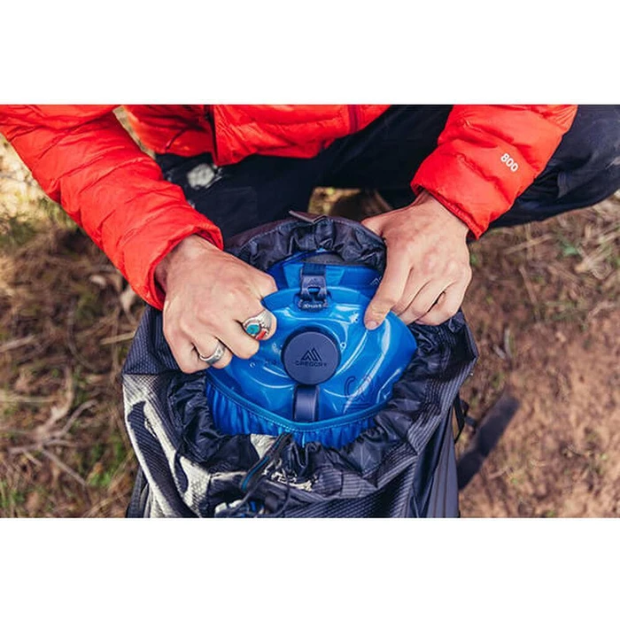 Gregory Ορειβατικό Σακίδιο 48lt Αδιάβροχο Μαύρο Trekking
