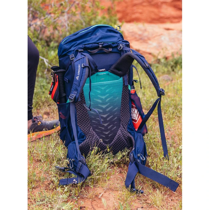 Gregory Waterproof 68L Expedition Hiking Backpack - Grey