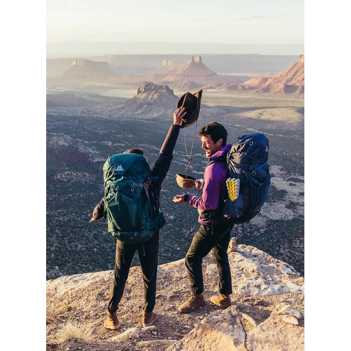 Gregory Expedition 70L Waterproof Hiking Backpack Grey