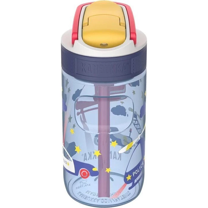 Kambukka Μπουκάλι Θερμός 400ml Police Patrol με Επιστόμιο και Καλαμάκι (11-04059)
