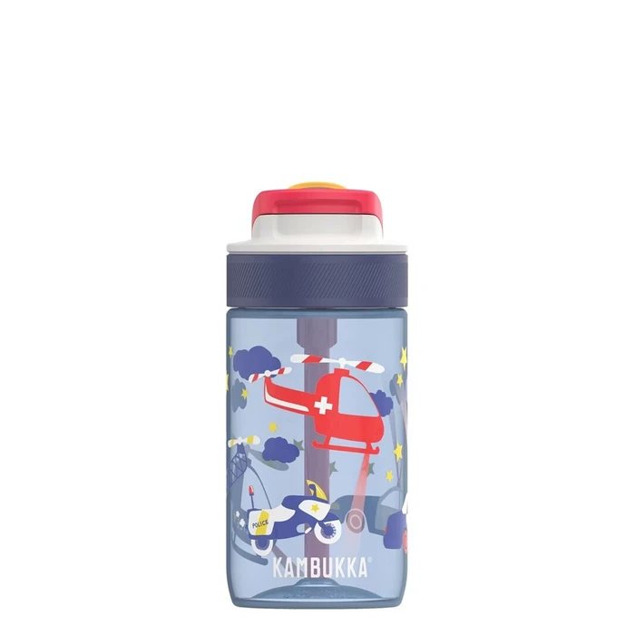 Kambukka Μπουκάλι Θερμός 400ml Police Patrol με Επιστόμιο και Καλαμάκι (11-04059)
