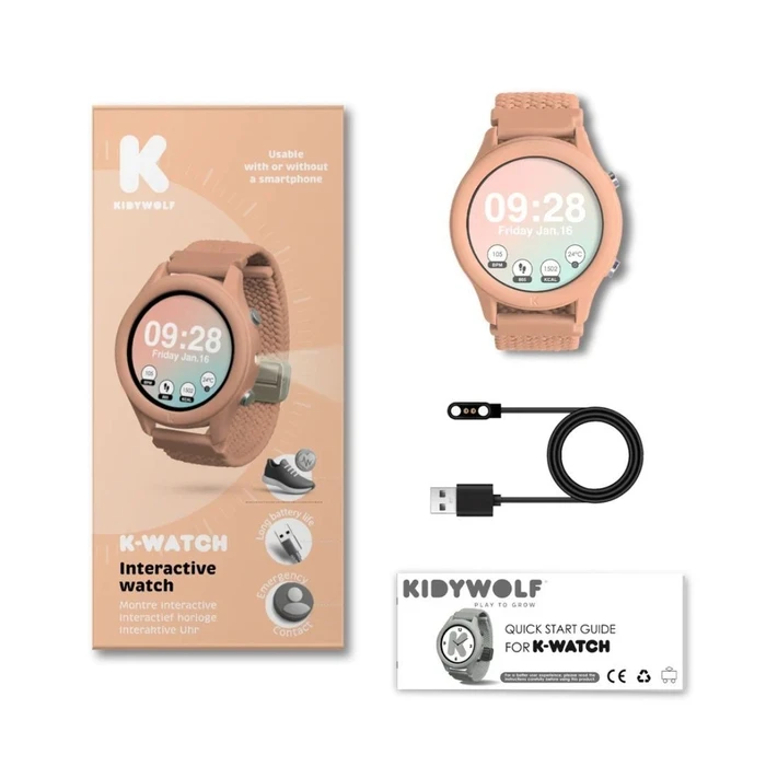 Παιδικά smartwatch Kidywolf K-Watch Copper