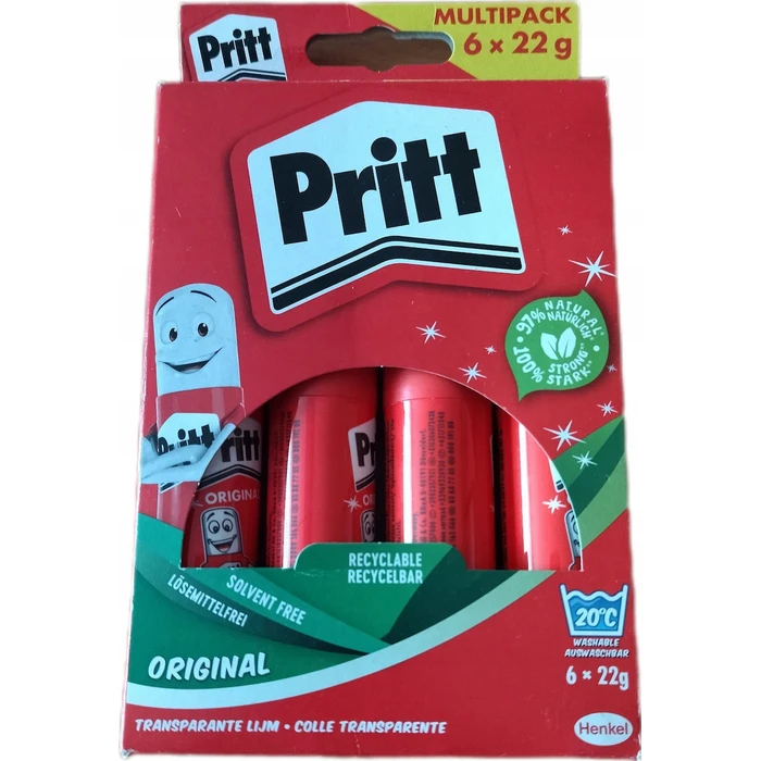 Κόλλα Pritt Stick Multipack 6 τεμ. x 22 g