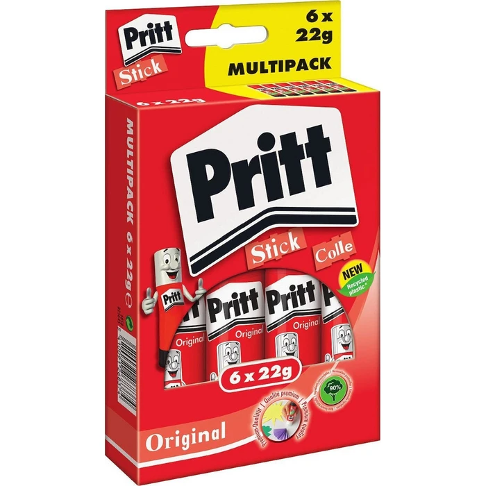 Κόλλα Pritt Stick Multipack 6 τεμ. x 22 g