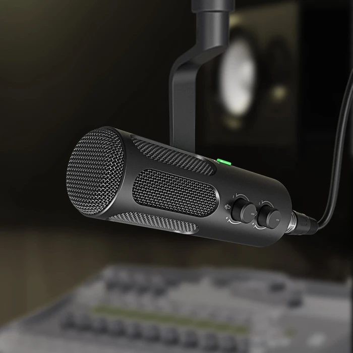 Fifine Tank3 Δυναμικό Μικρόφωνο XLR/USB με Shock Mount