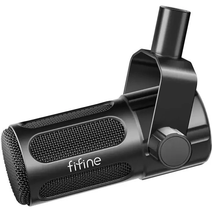 Fifine Tank1 Δυναμικό Μικρόφωνο XLR Shock Mounted για Φωνητικά