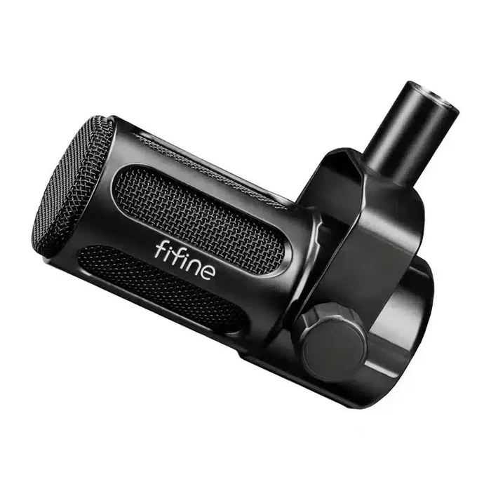 Fifine Tank1 Δυναμικό Μικρόφωνο XLR Shock Mounted για Φωνητικά